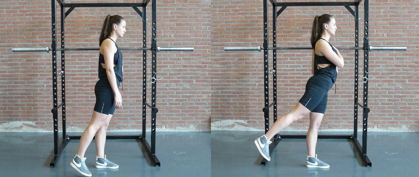 Hip extension vs hip extension and low back hyperextension