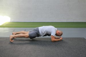 Plank hold